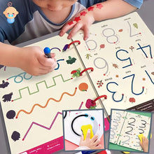 Charger l&#39;image dans la galerie, KiddoLearn™ - Cahier d&#39;apprentissage réutilisable Bébé Précieux
