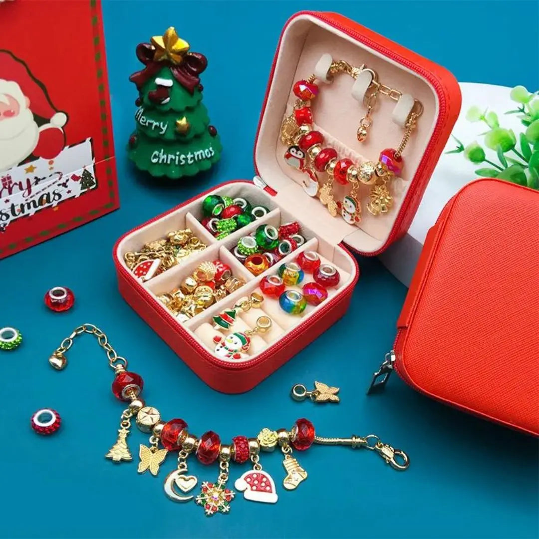 KidsCraft™ - Kit de création de bijoux | SPÉCIAL NOËL Bébé Précieux