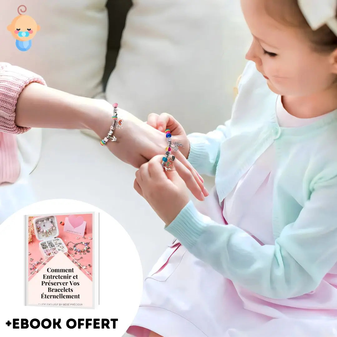 KidsCraft™ - Kit de création de bijoux pour filles Bébé Précieux