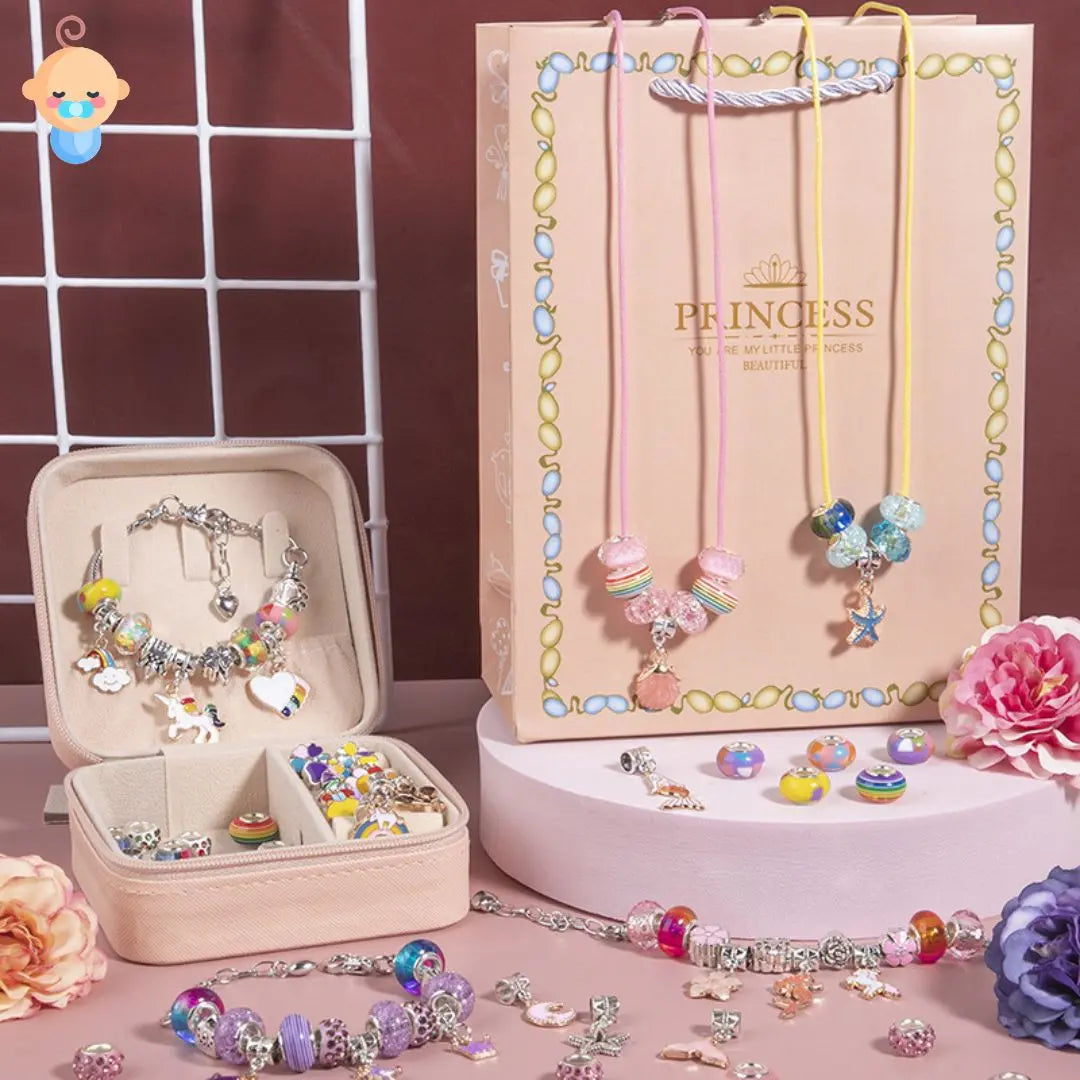 KidsCraft™ - Kit de création de bijoux pour filles Bébé Précieux