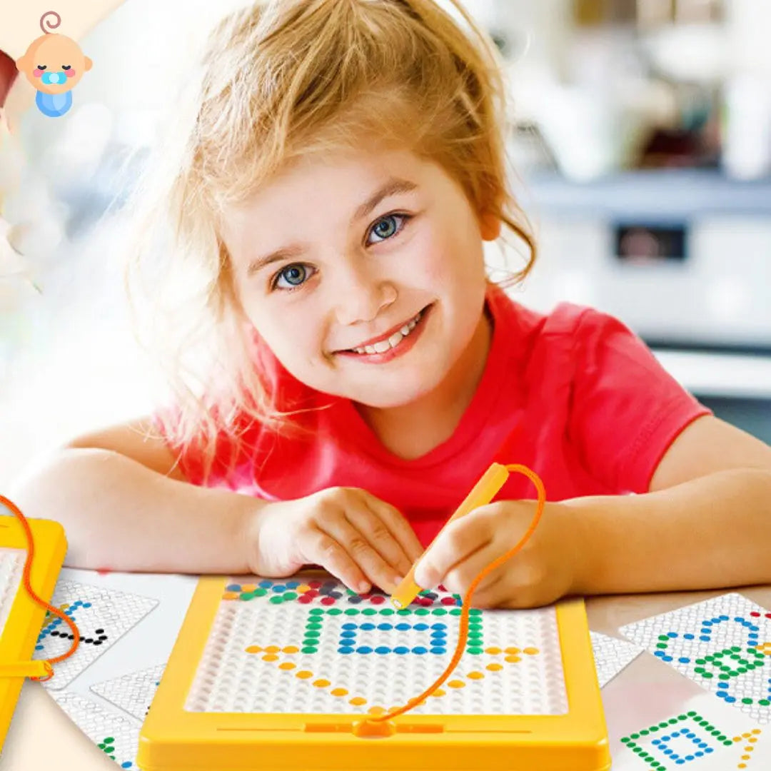 Planche à dessin magnétique éducative pour enfants, jouet avec planche à  dessin en plastique coloré et graffitis amusants, carnet de croquis  d'apprentissage précoce pour les tout-petits, Mode en ligne