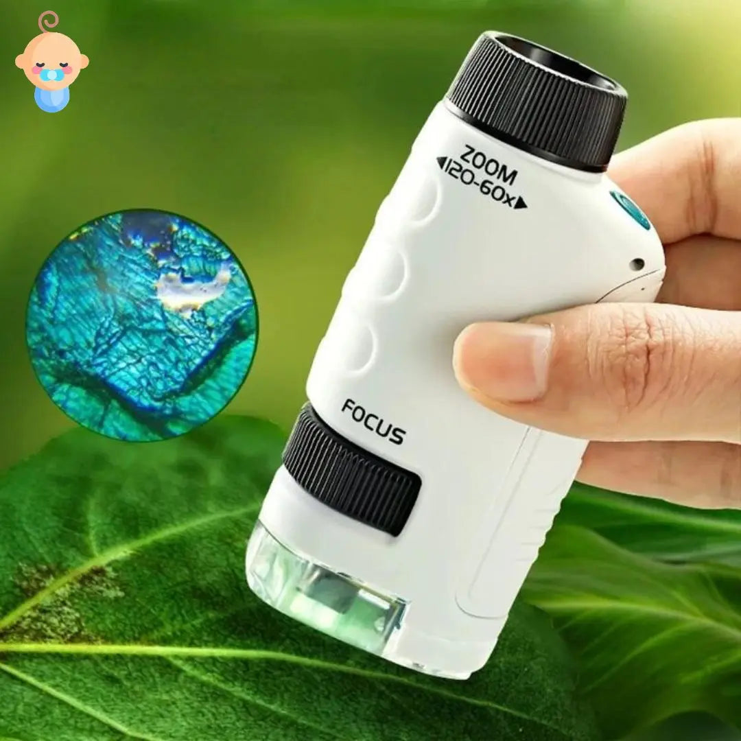 MiniScope™ - Mini microscope portable pour enfants Bébé Précieux