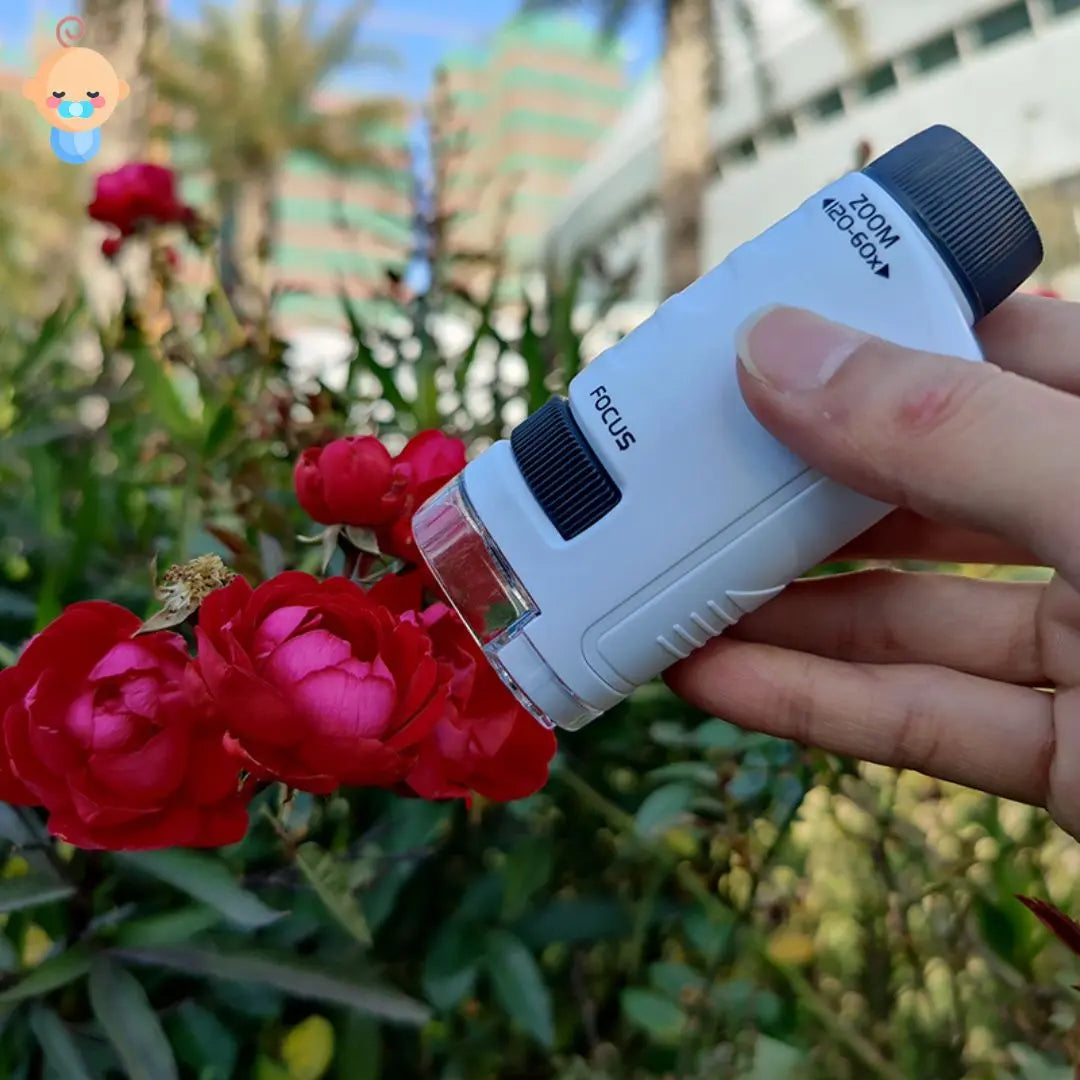 MiniScope™ - Mini microscope portable pour enfants Bébé Précieux