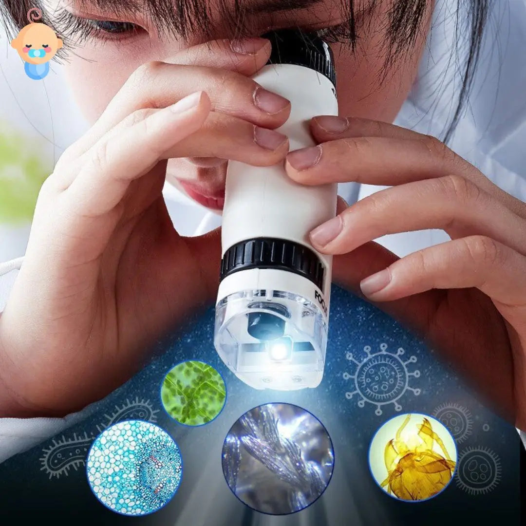 MiniScope™ - Mini microscope portable pour enfants Bébé Précieux