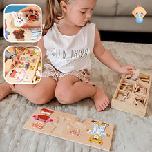 Charger l&#39;image dans la galerie, PetitCraft™ - Jouet de puzzle en bois Bébé Précieux
