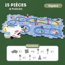 Charger l&#39;image dans la galerie, PuzzleRace™ - Puzzle piste de voiture pour enfants Bébé Précieux
