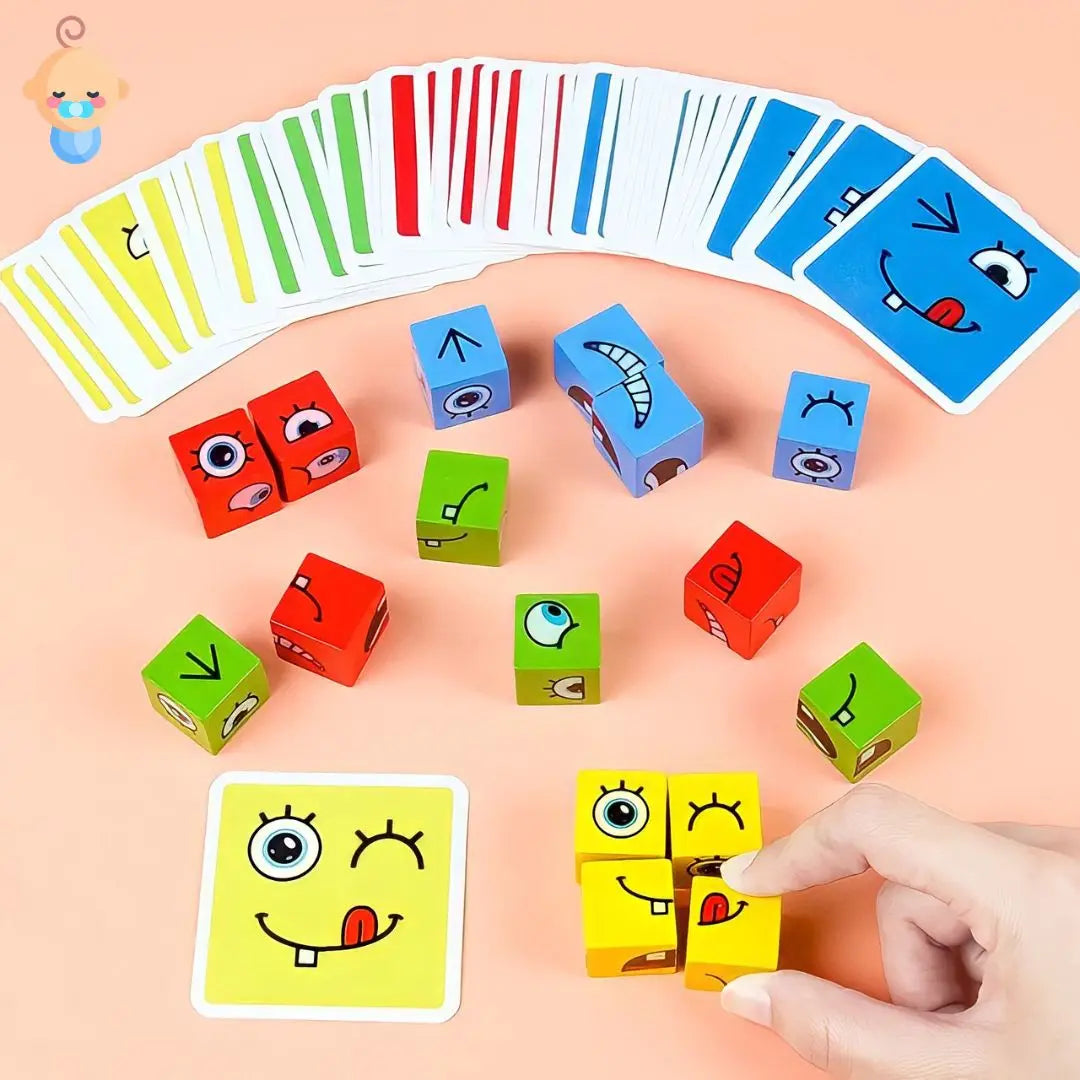 Emoji Blocs™ - Jeux de construction d'Emoji pour enfants - Bébé Précieux
