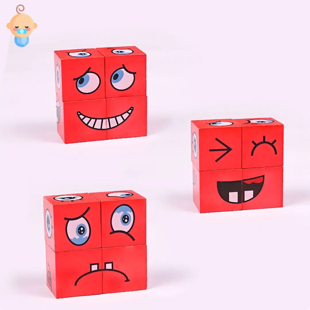 Emoji Blocs™ - Jeux de construction d'Emoji pour enfants - Bébé Précieux